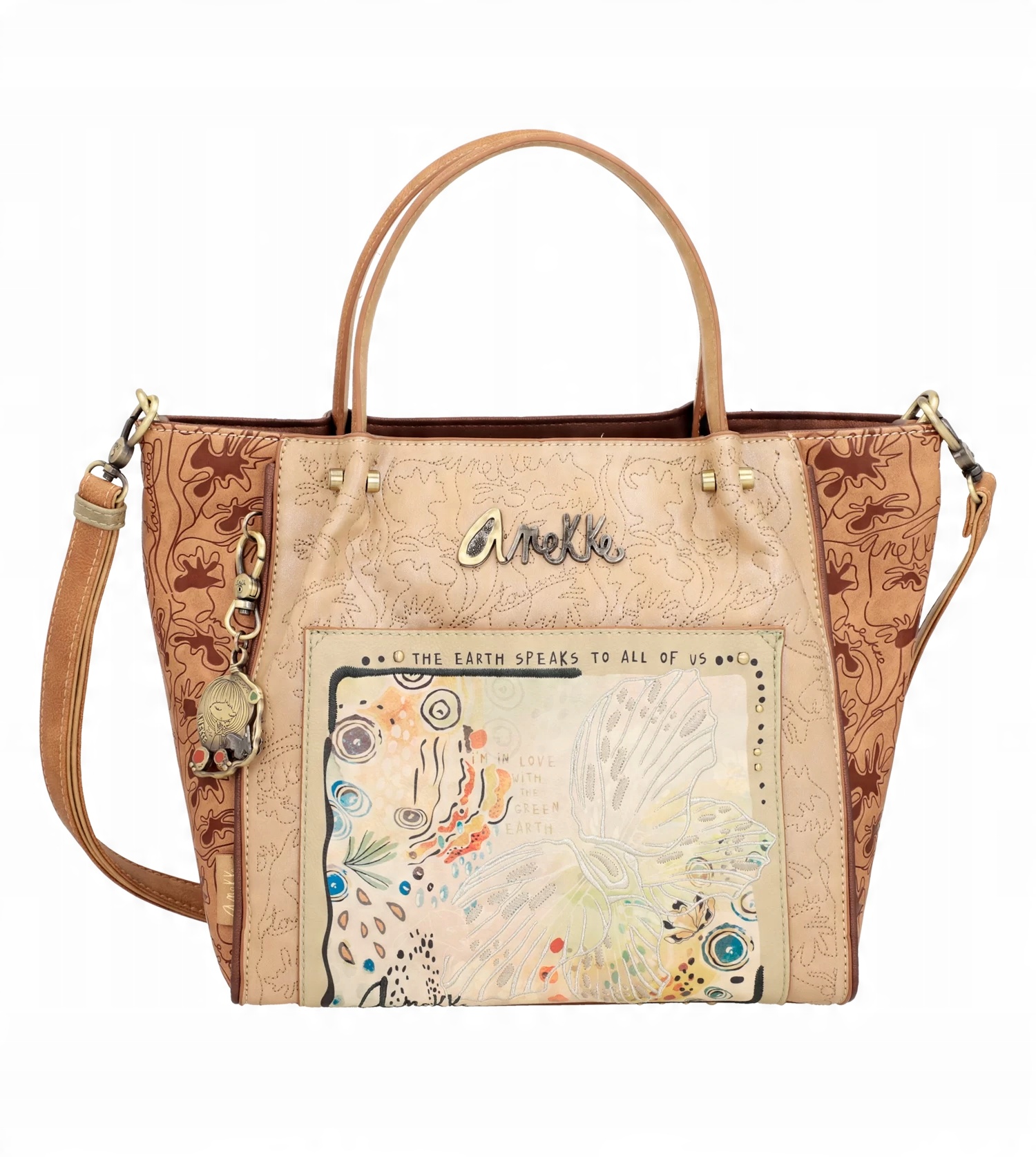 

Anekke Amazonia Butterfly duża torba shopper A4