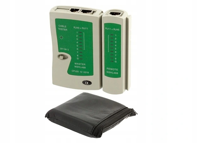 ZACISKARKA +TESTER KABLI RJ45 +WTYKI 50 SZT RJ45 Kod producenta LAM231-194