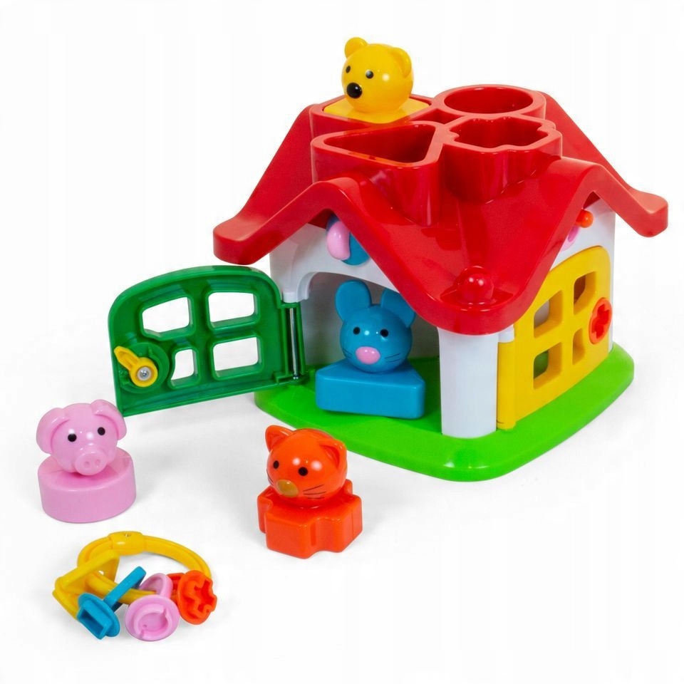 

Miniland Zabawka Sorter Domek Dla Zwierząt