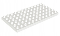 

Lego Duplo 4196 Płytka biała 6x12 Nowa (50g)