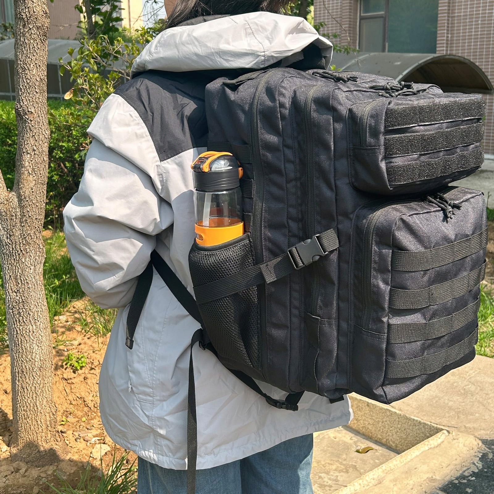 CINGHI LUSSO Plecak Taktyczny 45L Męski Outdoor Survival Camping Wędrówki — miniatura 7