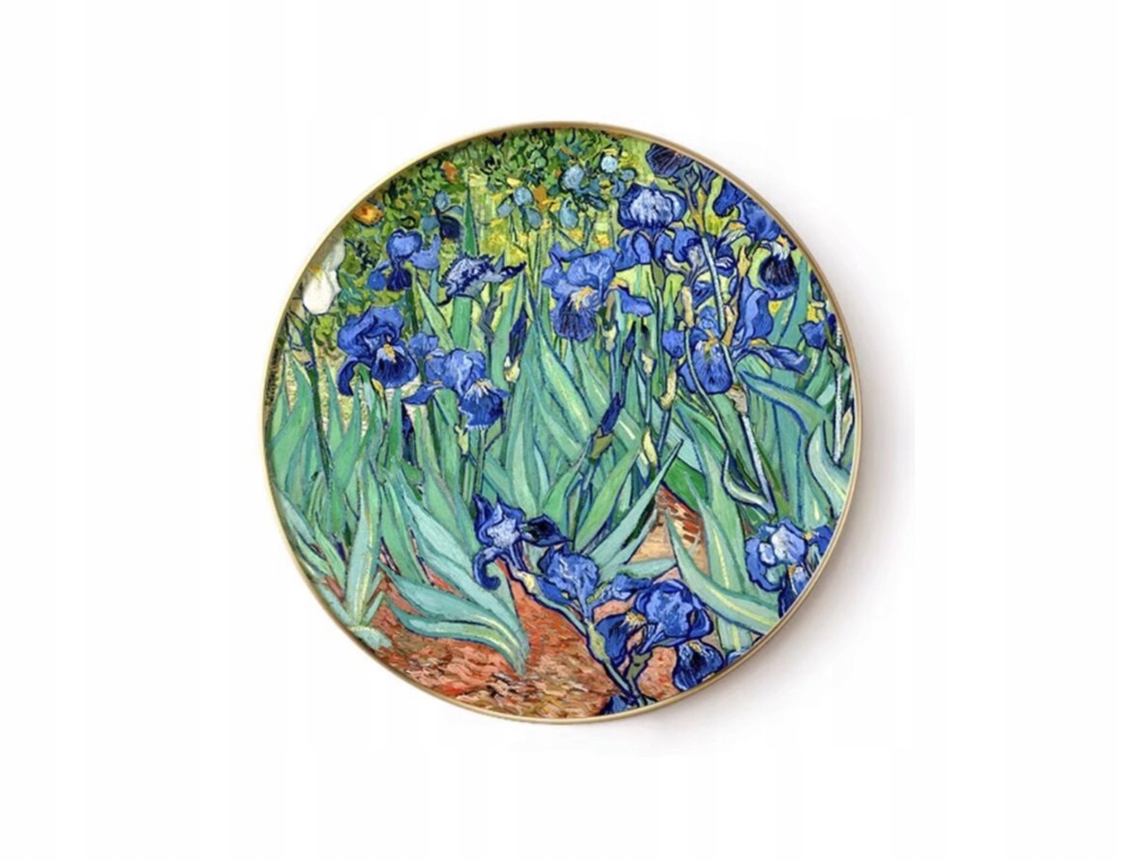Okrúhly Obraz Van Gogh Irysy Carmani Obraz Na Stenu Dekorácia Domov