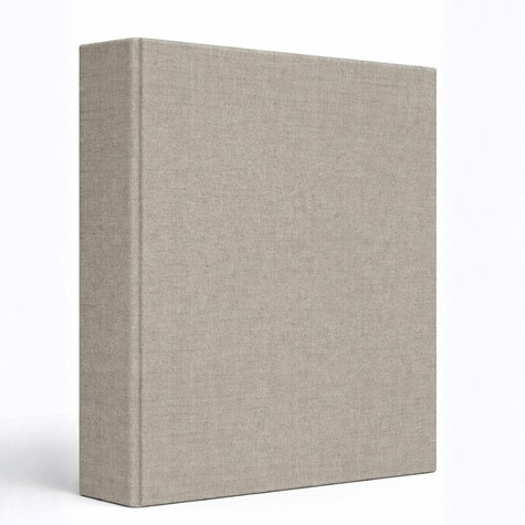 ALBUM ZDJĘCIA 10X15 WSUWANE 200 ZDJĘĆ SZARY line beige beżowy