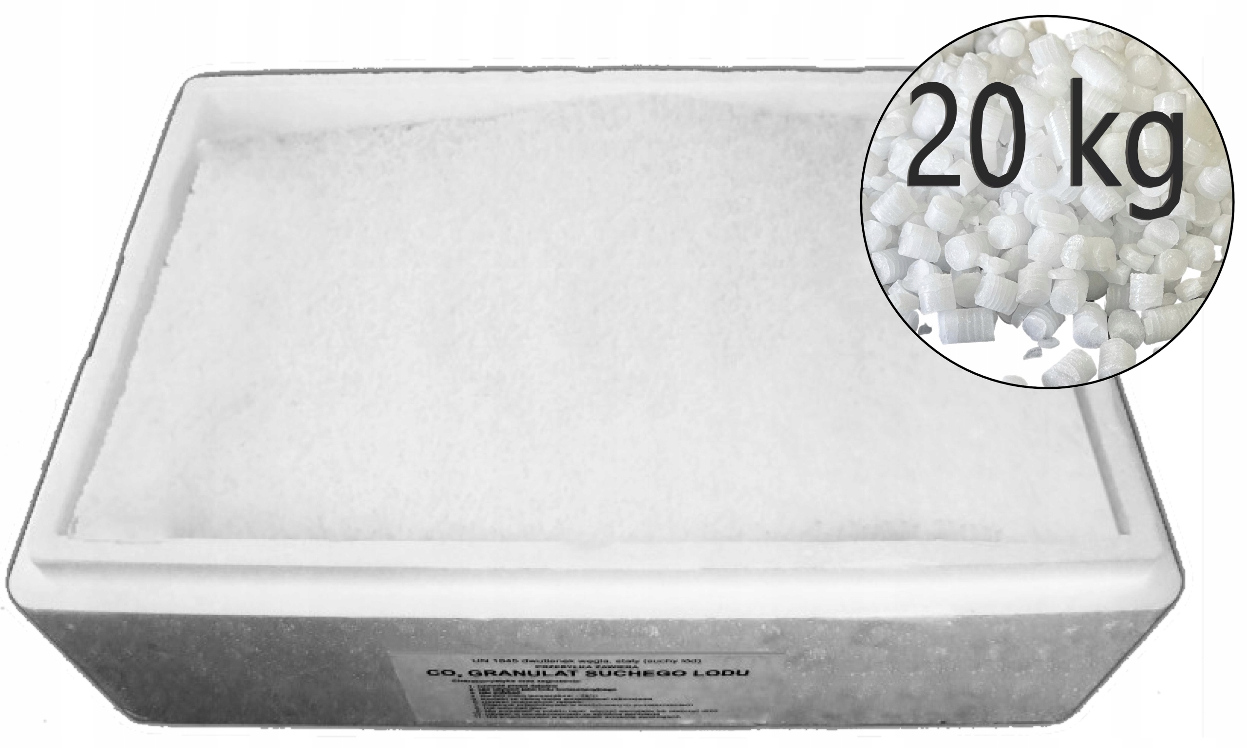 

Suchy Lód Do Transportu 16 MM 20 Kg Termobox