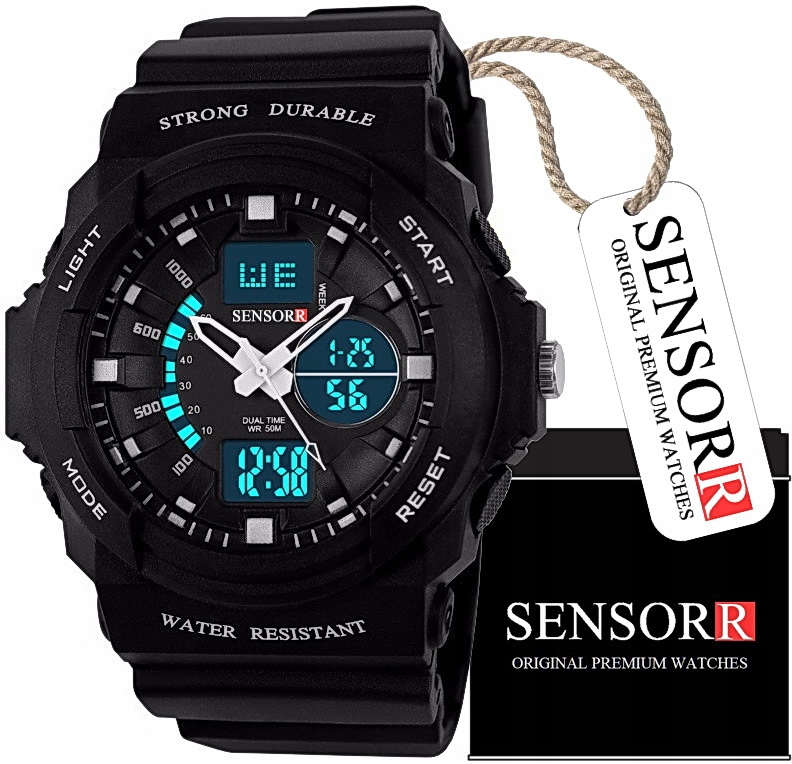 Dětské Vojenské Hodinky Pro Chlapce Odolný Proti Otřesům A Voděodolné Sensorr