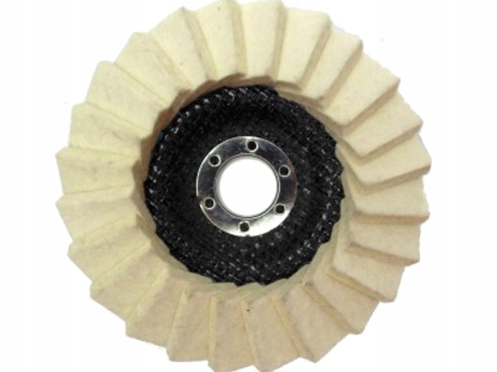 TARCZA POLERSKA DO STALI NIERDZEWNEJ 125x22 INOX