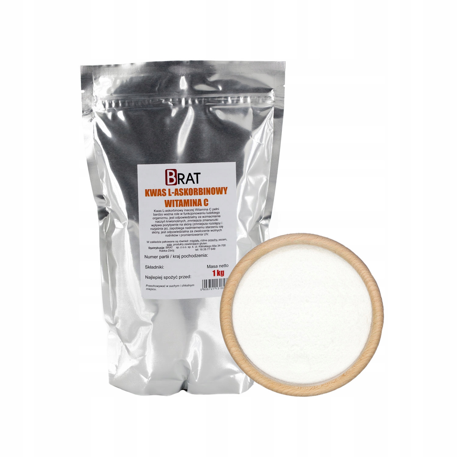 KWAS L-ASKORBINOWY wit. C ODPORNOŚĆ 1kg