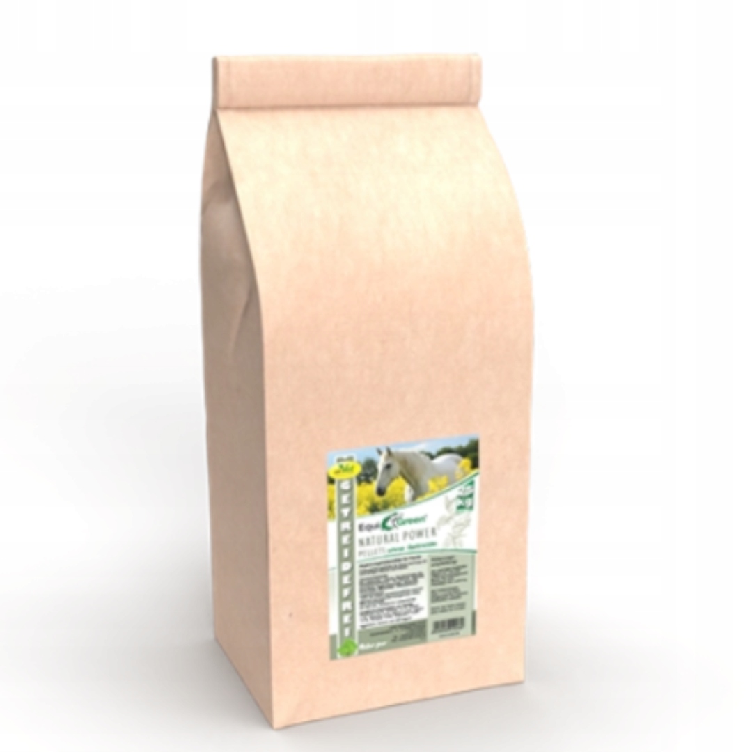 EquiGreen Natural Vital Pelet 20kg Koncentrat Paszowy Bez Zbóż