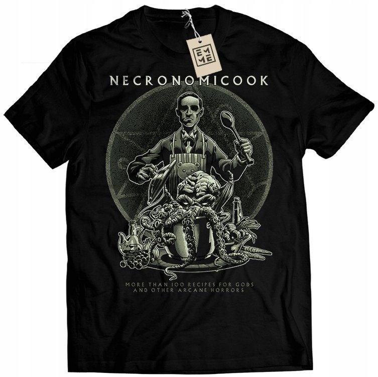 

Koszulka Męska Cthulhu Lovecraft Horror L