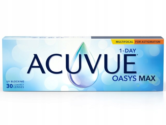 Soczewki Acuvue Oasys 1-Day Max Multifocal For Astigmatism 30szt