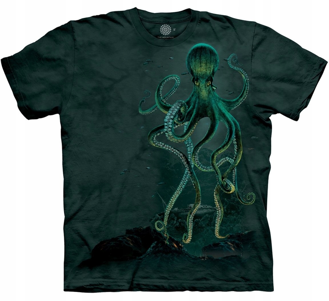 Tričko s chobotnicí Octopus The Mountain M