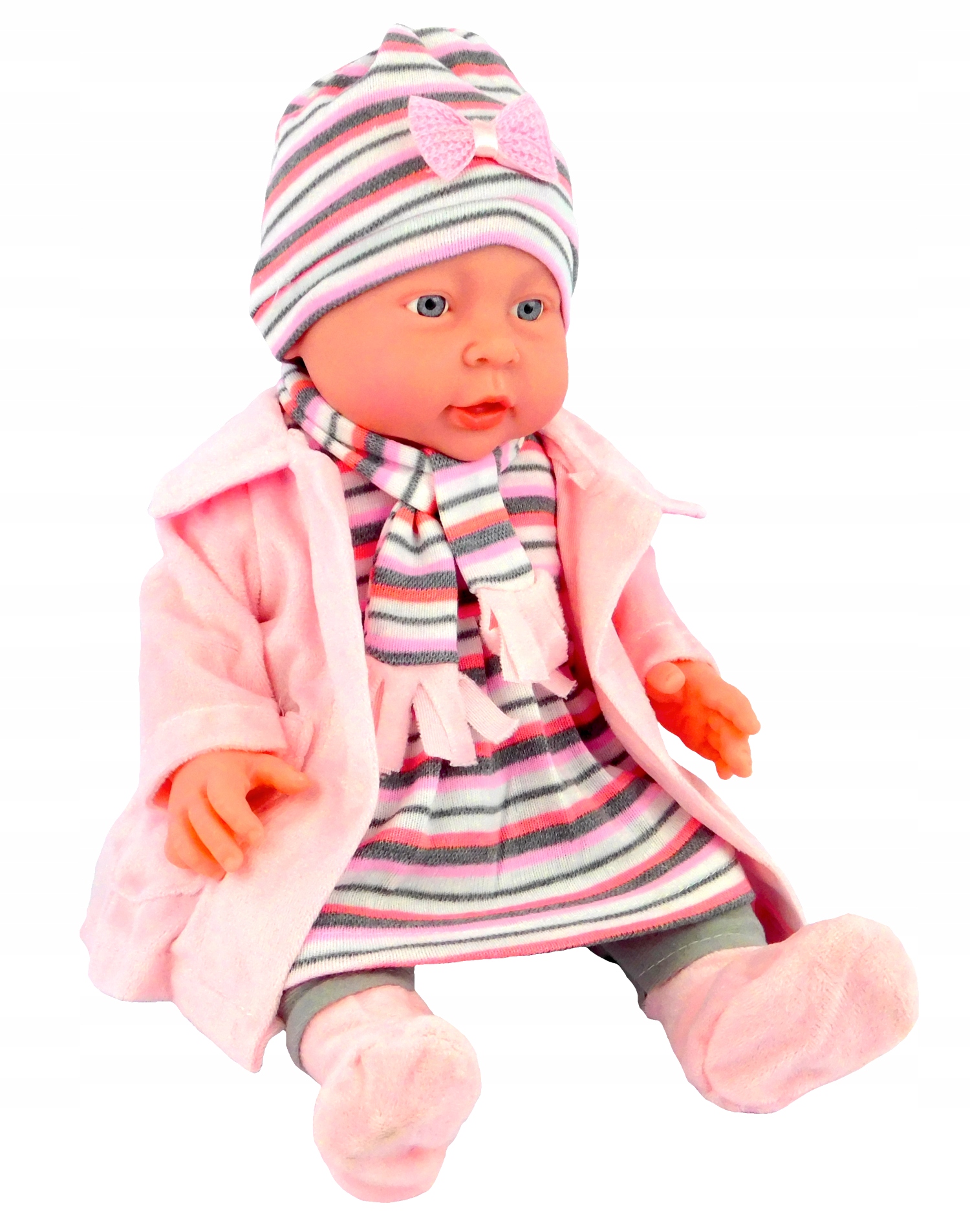 UBRANKO DLA LALKI 40CM PŁASZCZ TUNIKA SPODNIE SZAL EAN (GTIN) 5901271474338