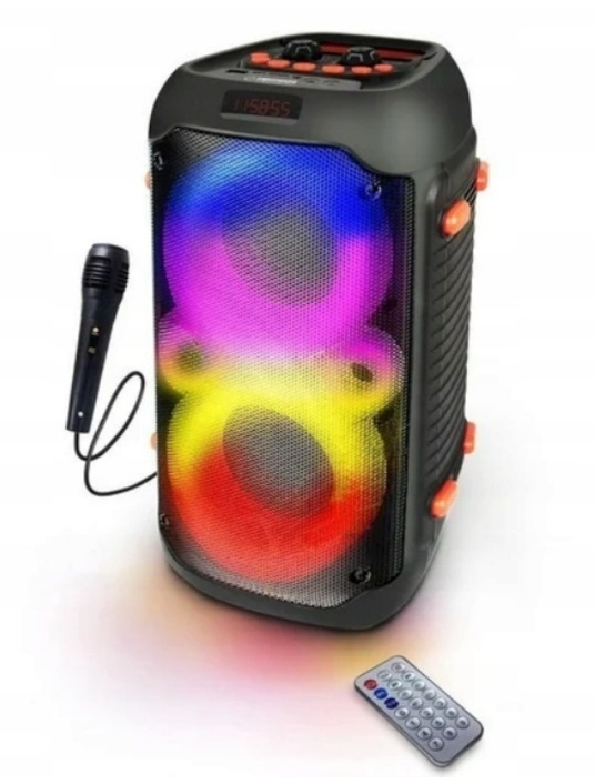 Přenosný reproduktor Forever 25 W Bluetooth s Rgb Led podsvícením