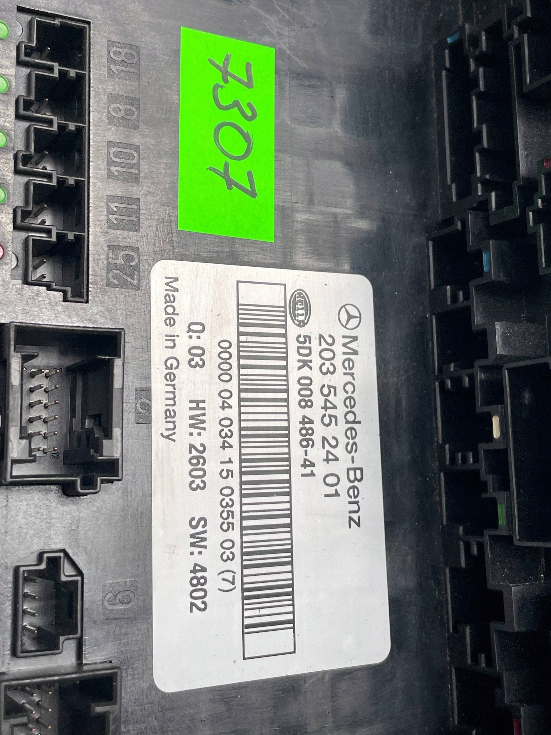 MERCEDES Module SAM Arrière A2035452401 Original !J
