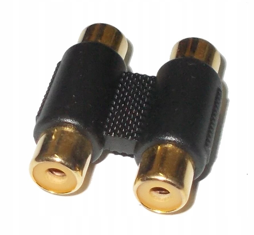 

Łącznik Beczka Rca Cinch Gniazdo Podwójne x2 (4174