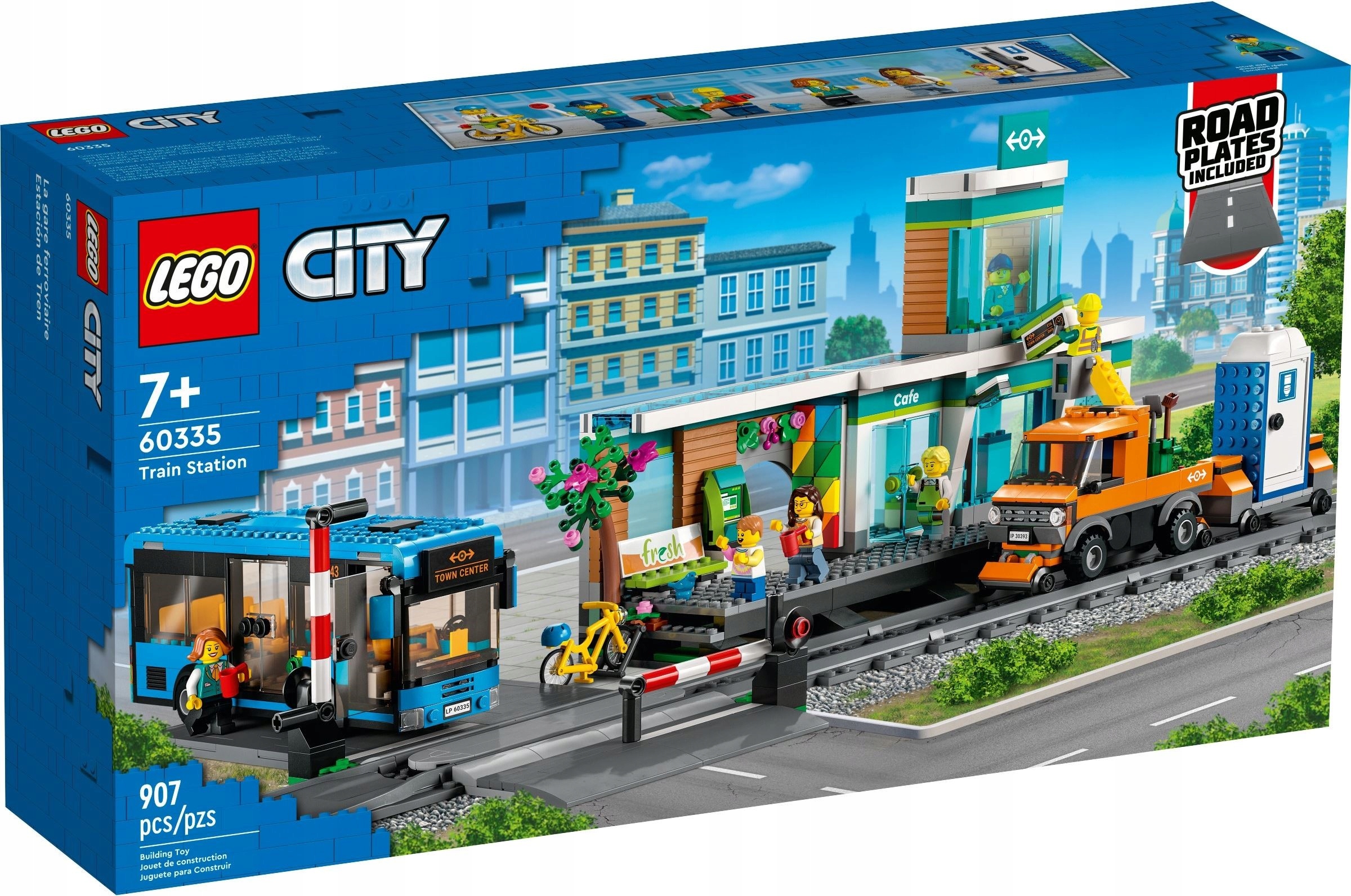

Lego City Dworzec kolejowy 60335