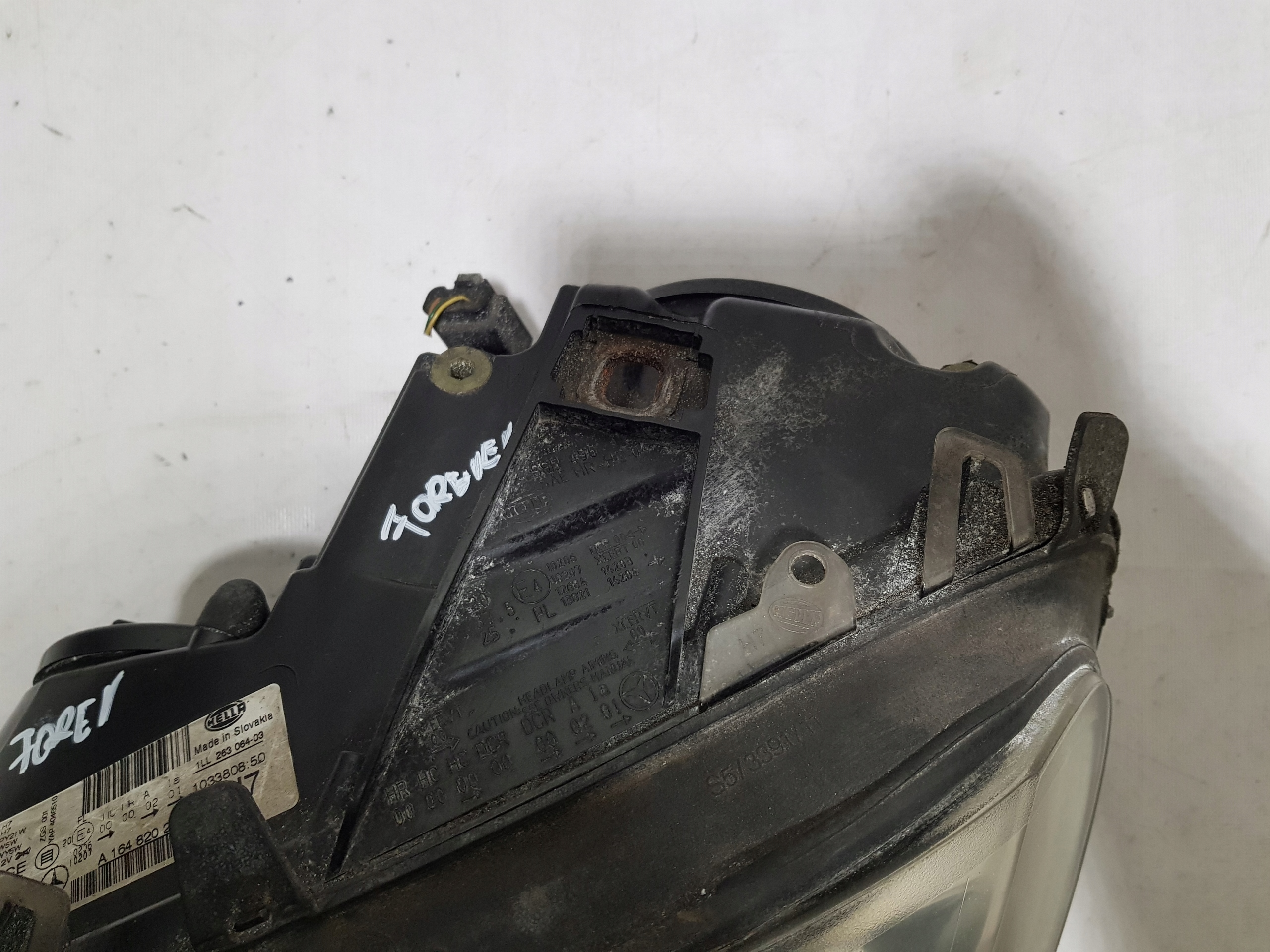 MERCEDES ML W164 LIFT light left front UK 1648202159