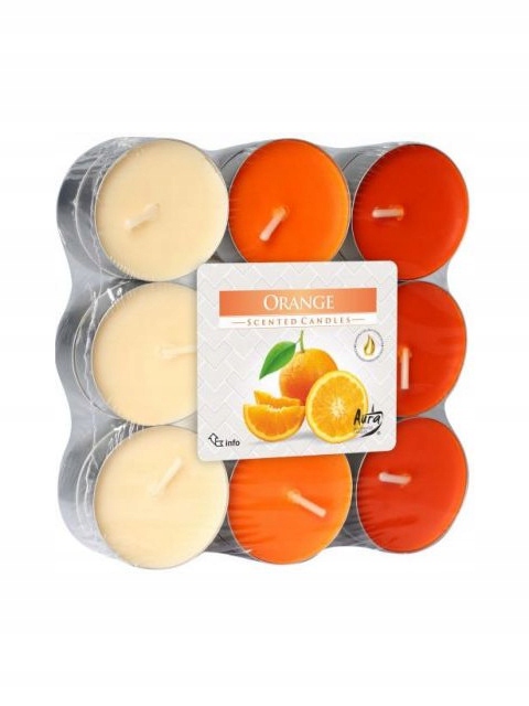 

Podgrzewacze zapachowe Pomarańcza 18 szt.