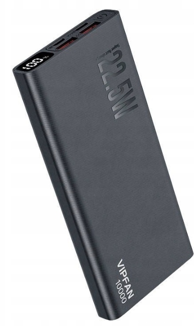 Powerbanka Vipfan 10000mAh 22.5W Pd 2xUSB-A Usb-c