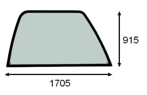 Szyba boczna prawa Manitou MLT MT 208866