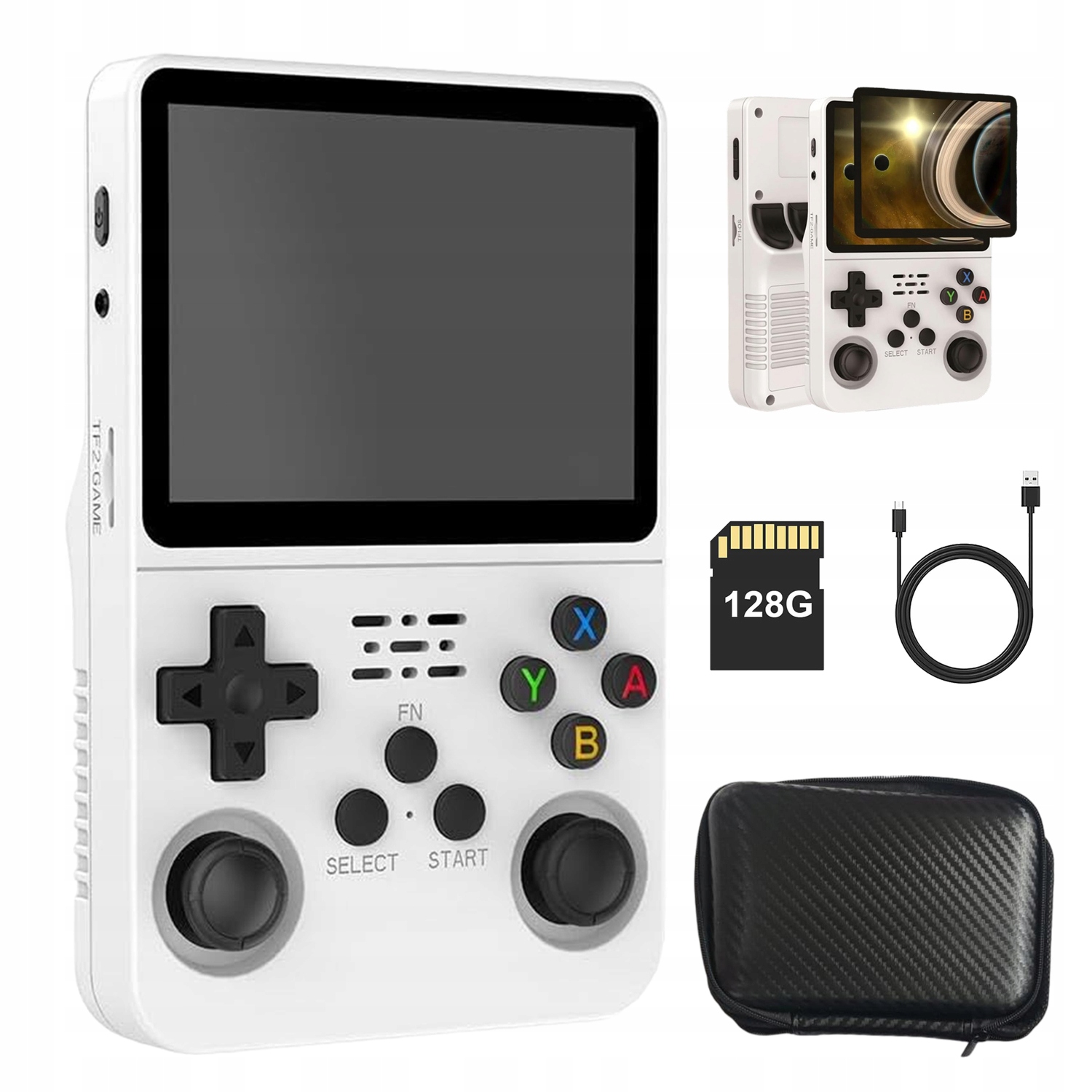 Mini R36S Konsola Retro Mario Contra Packman Tetris Pinball 15000+ Gier