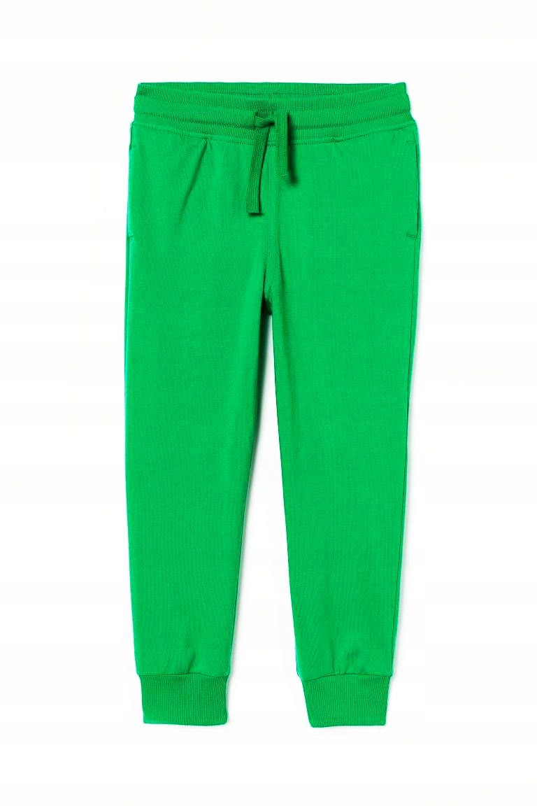 

Nowe H&m spodnie dresowe zielone 122