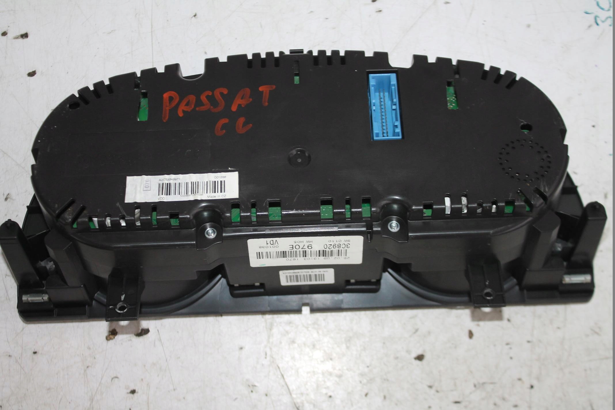 dials dials 3C8920970E VW PASSAT CC UK 08-16