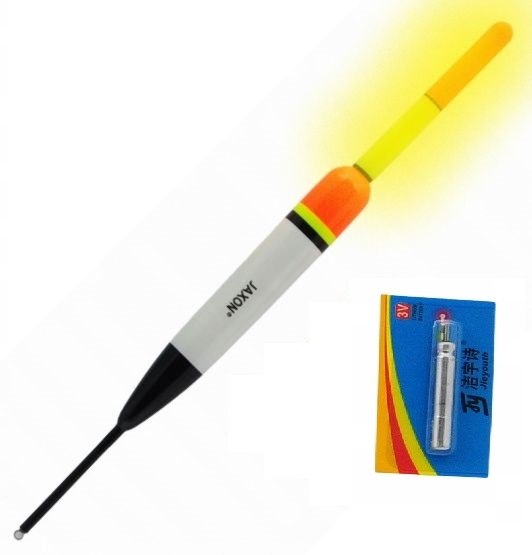 6g Spławik Przelotowy Led Świecący Na Baterie Jaxon SF-EL9B
