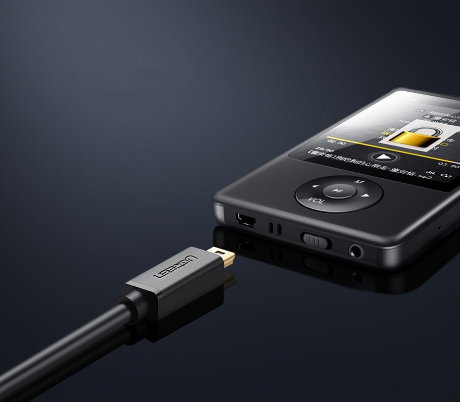 UGREEN PRZEWÓD KABEL USB - MINI USB 1m TRANSFER DANYCH DO 480 Mbps Marka Ugreen