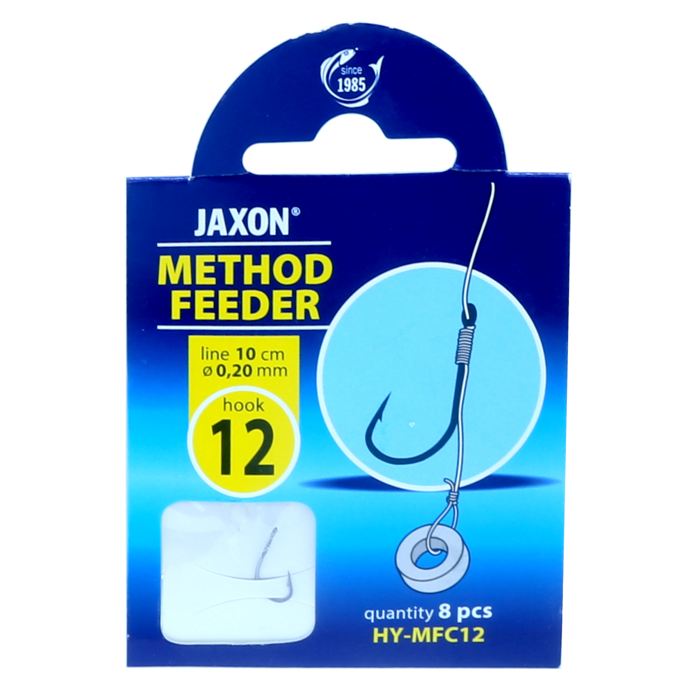 

Haczyki Method Feeder 8szt. Jaxon przypon Gumka 12