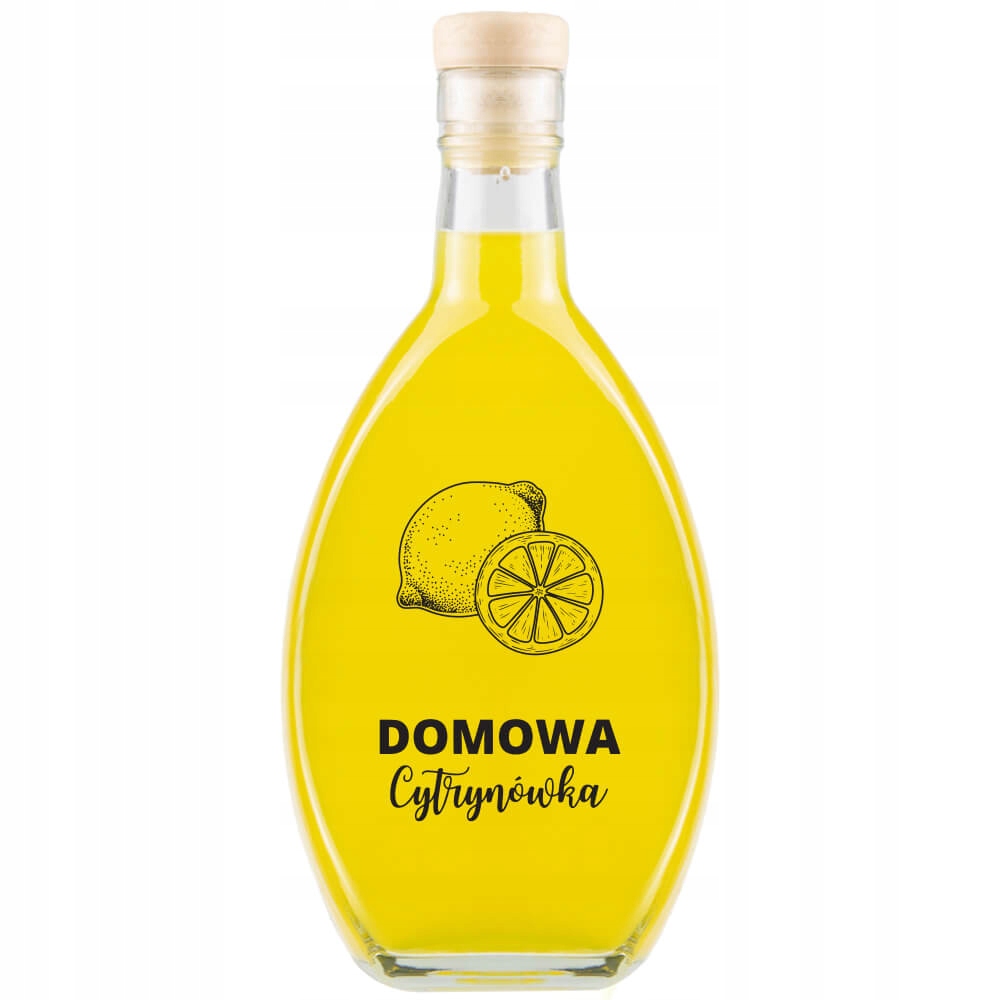 

Butelka Elipsa 500ml z nadrukiem Domowa Cytrynówka