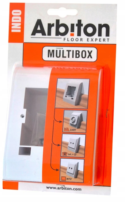 MULTIBOX puszka ARBITON listwa LARS INDO do gniazdka
