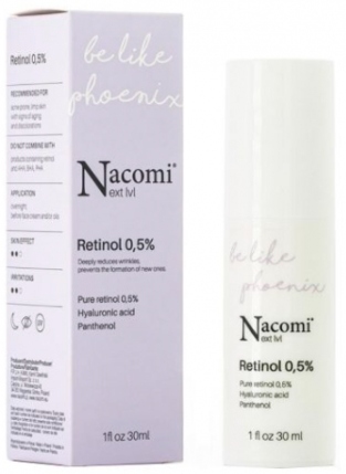

Next LVL retinol 0,5 % serum Nacomi 30 ml