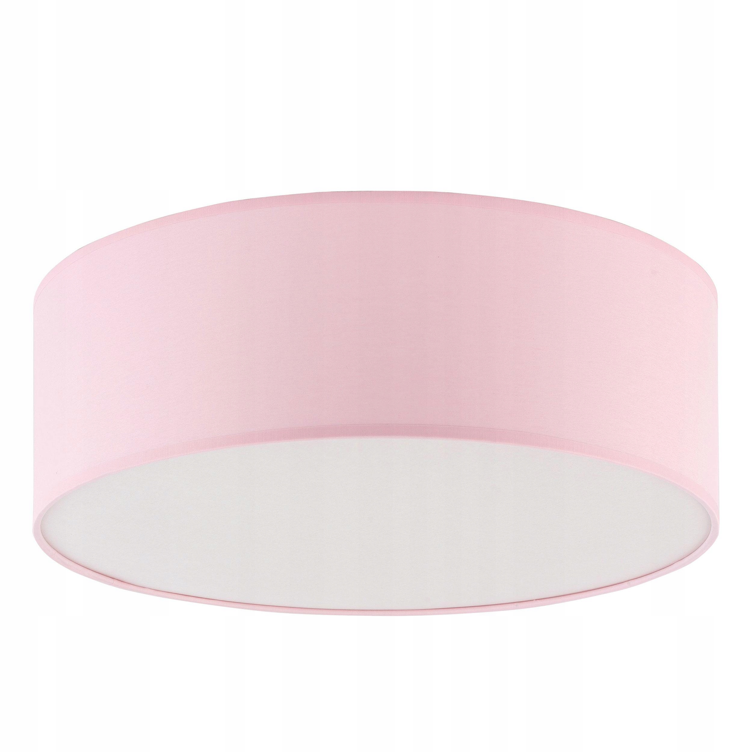 Stropné Svietidlo Rondo Kids Ružové tienidlo 4xE27 38 cm Závesná lampa Obývacia izba Dom