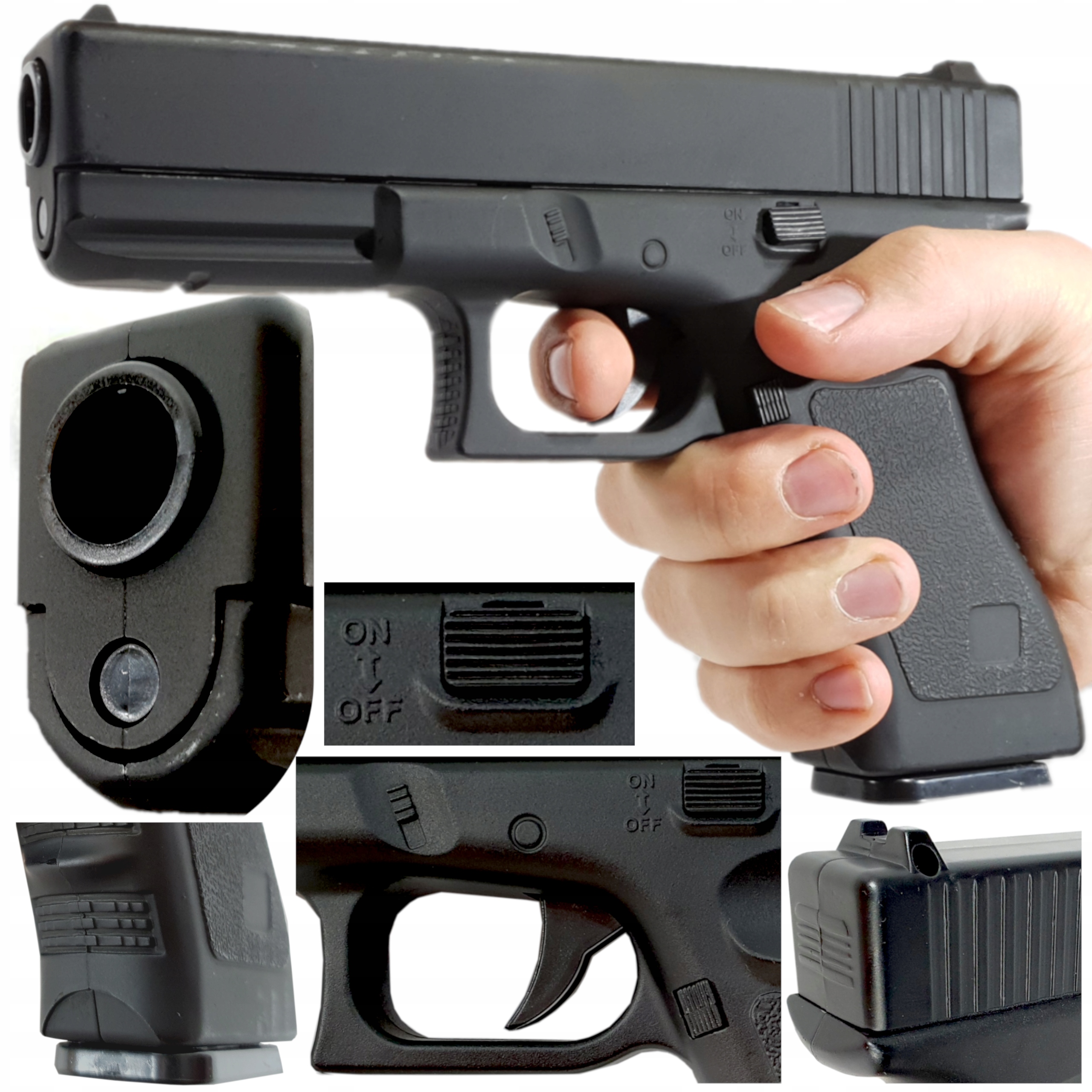 

Glock 17 Replika Asg Pistolet Metalowy Na Kulki