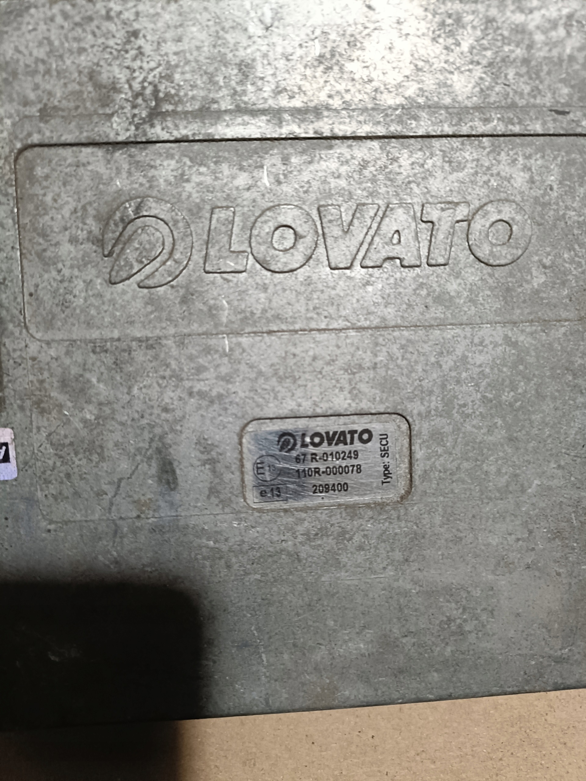 řídící jednotka Lovato Fast 4 válce 209400