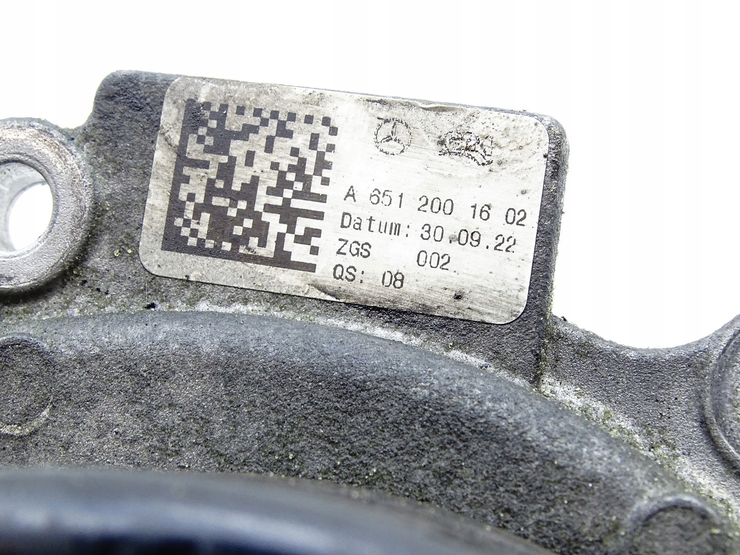 water pump MERCEDES SPRINTER W907 2.2 CDI A6512001602