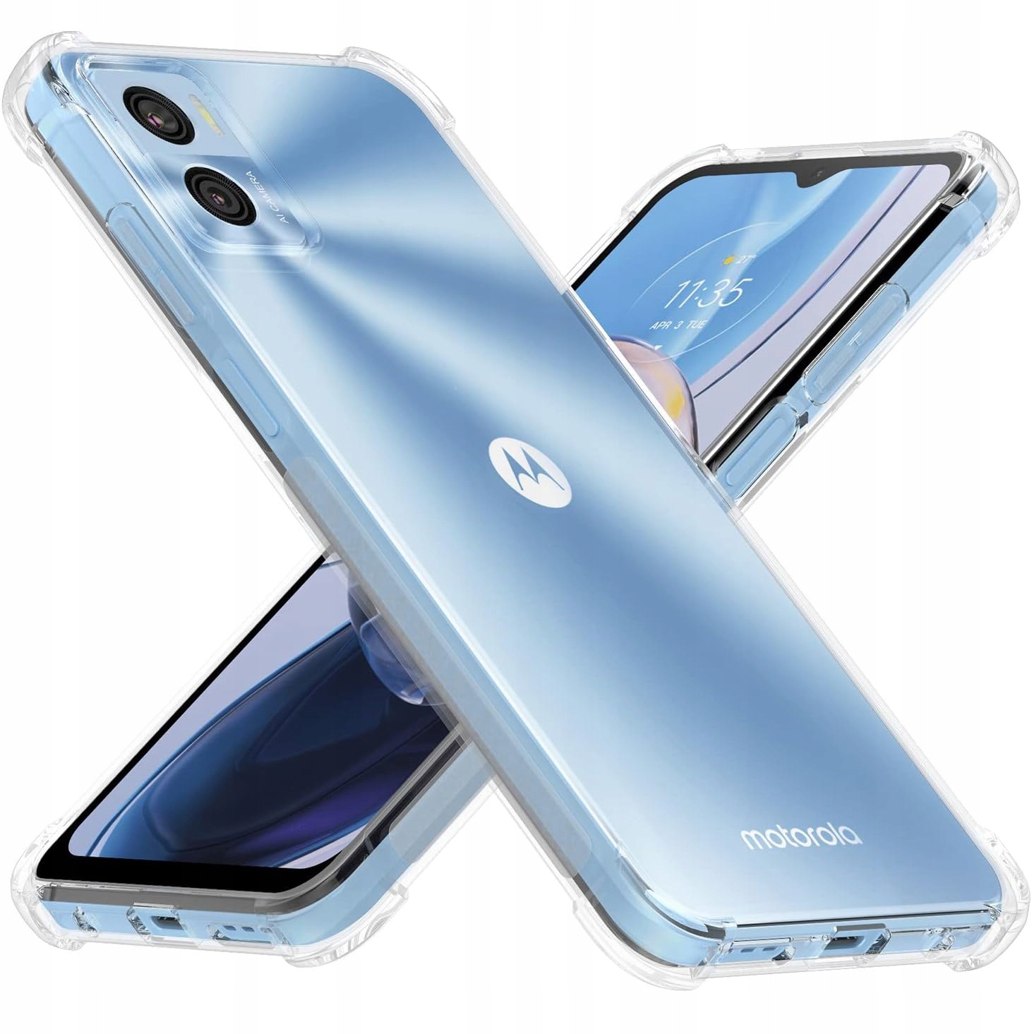 

Etui do Moto E22 E22i Anti Shock Case +szkło