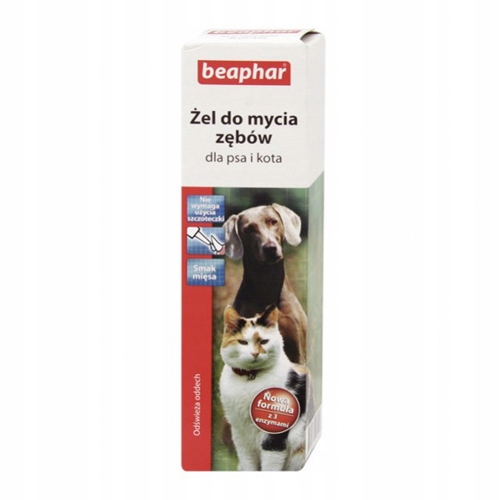 

Beaphar Dental Gel żel do mycia zębów dla psa kota