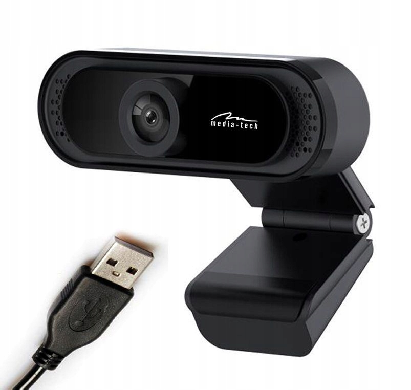 KAMERKA INTERNETOWA MIKROFONEM ZDALNA NAUKA NA USB Marka Media-tech