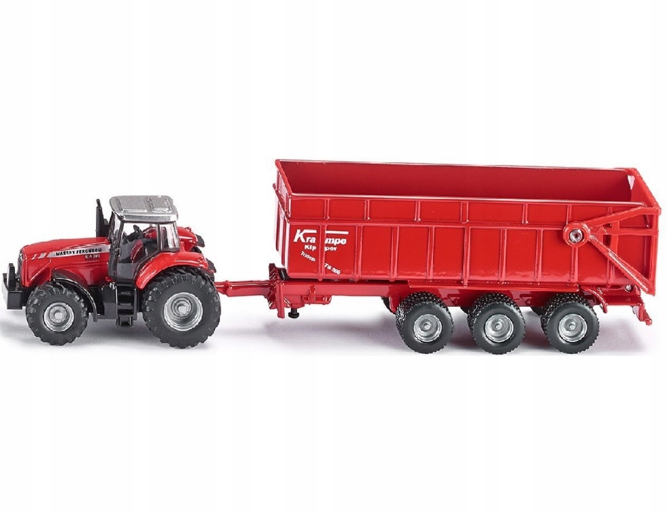 

Siku Farmer 1844 Traktor Massey Ferg+przyczepa