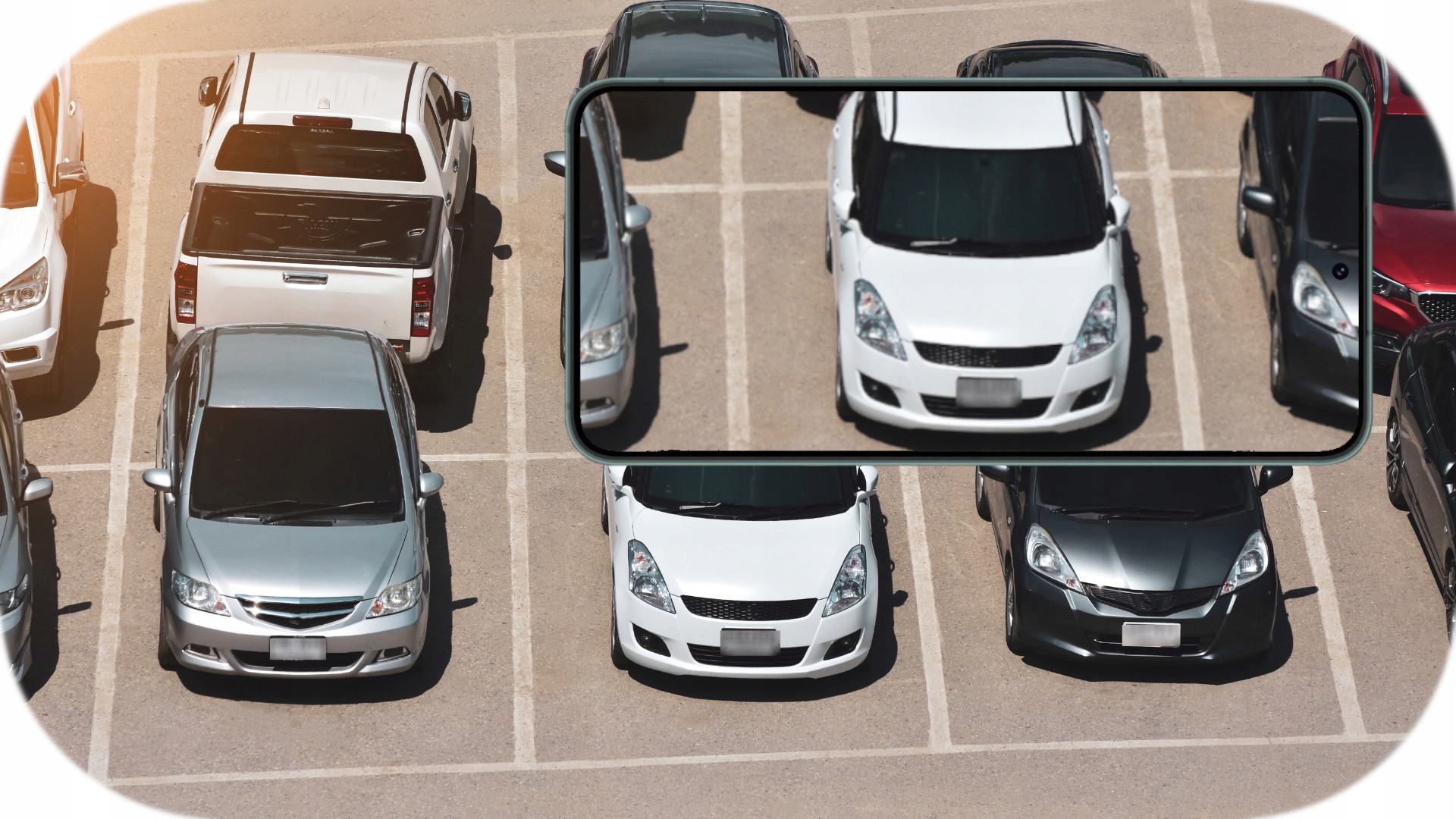 Zewnętrzna Obrotowa Kamera 5MPX IP WiFi śledzenie Liczba diod podczerwieni 6