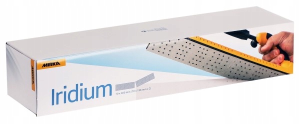 MIRKA IRIDIUM наждачний папір 70x400mm P400 50шт