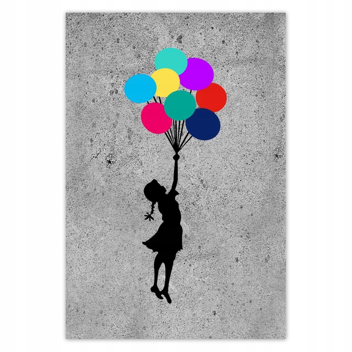 Plakáty 135x200 Banksy Duhové zvednutí