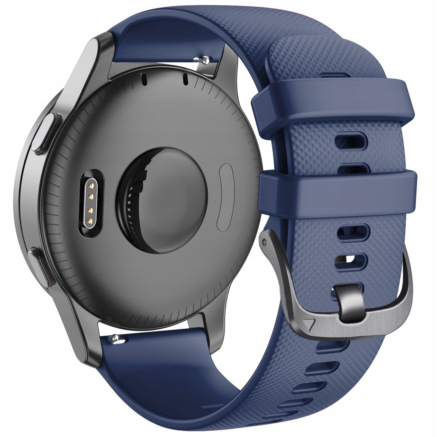 Granatowy Pasek Garmin Vivoactive 4, szerokość 22mm, Rozmiar S (Tech-Band)