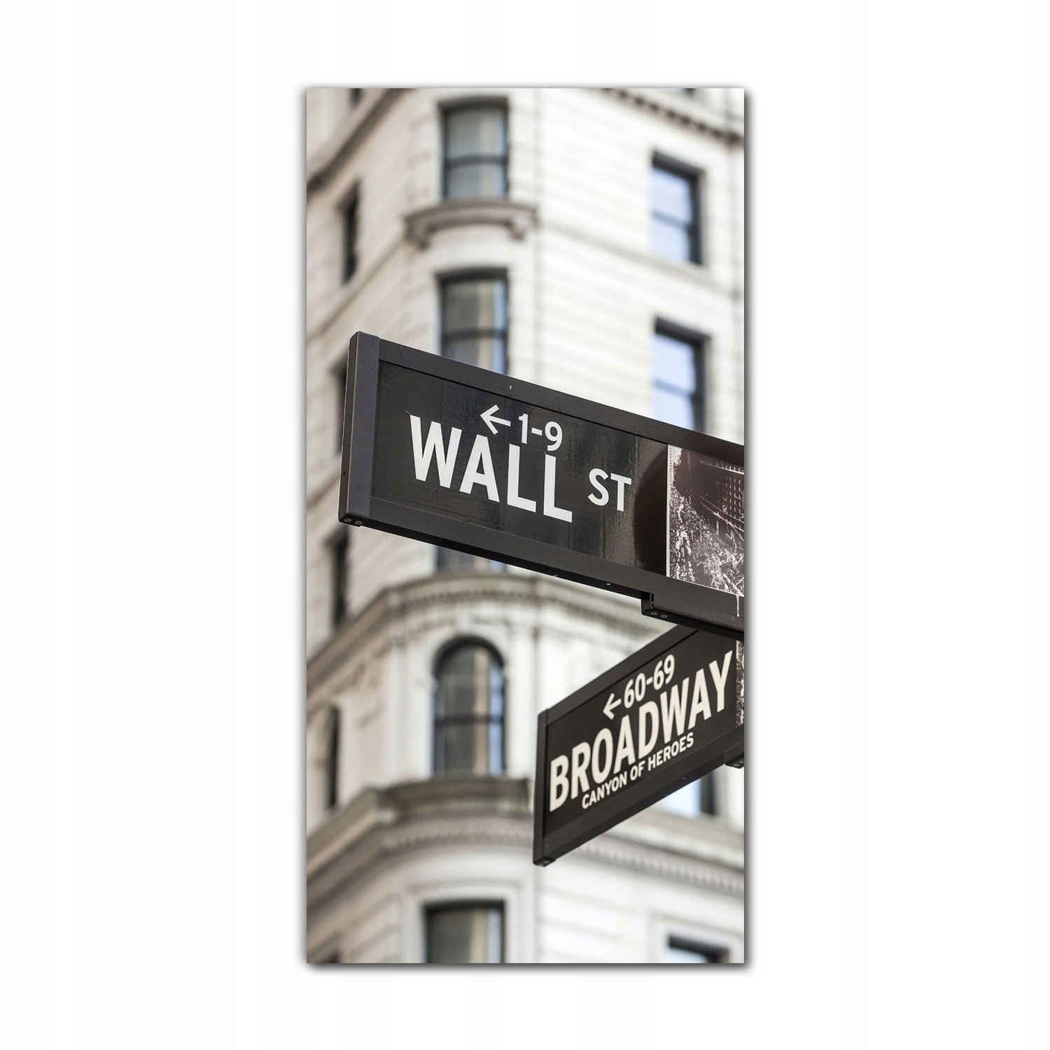 

Foto-obraz na szkle nowoczesny 70x140 Wall Street
