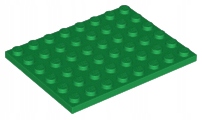 

Lego 3036 Płytka 6x8 Zielona Nowa (6g)