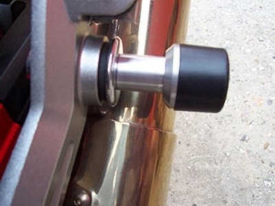 ES0001BK - Слайдери глушника RG RACING KAWASAKI Z1000 06 BLACK