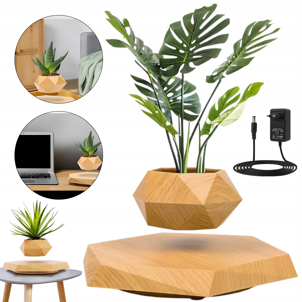 Levitujúci kvetináč Bonsai, Otočný kvetináč na kvety, Expozícia