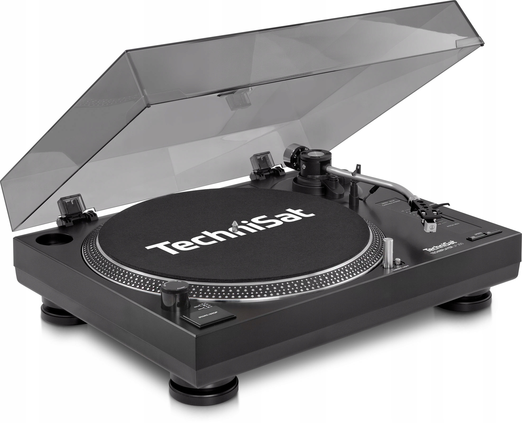 Gramofón s priamym pohonom Usb Phono/line 33/45 TechniSat TechniPlayer Lp 300